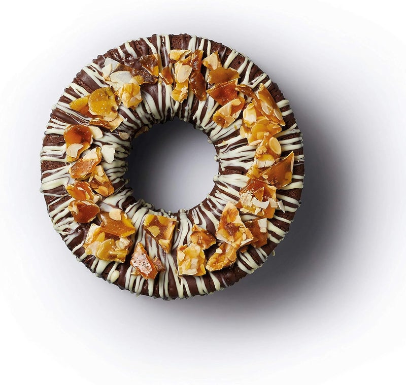 Master Class MasterClass Ring Cake Tin with PTFE, PFOA and BPA Free Non Stick, Robust 1mm Thick Carbon Steel, Savarin Mould 20cm (8”) for Cakes and Desserts, Rust Resistant, Ultimate Double-Layer, Grey - Image 3